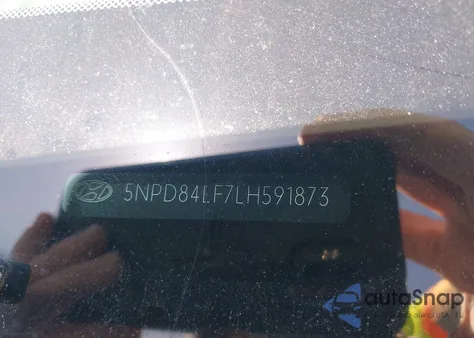 2020 Hyundai Elantra Value Edition из США, поврежденный, VIN 5NPD84LF7LH591873